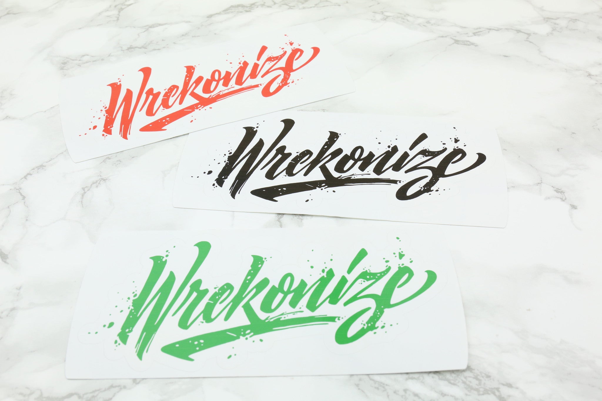 2016 Wrekonize Logo Sticker (3 Pack)