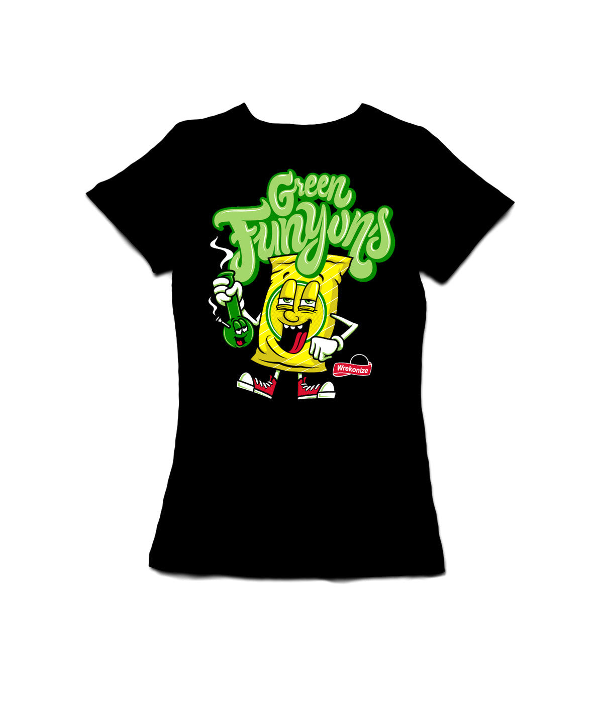 Green Funyuns Ladies Tee