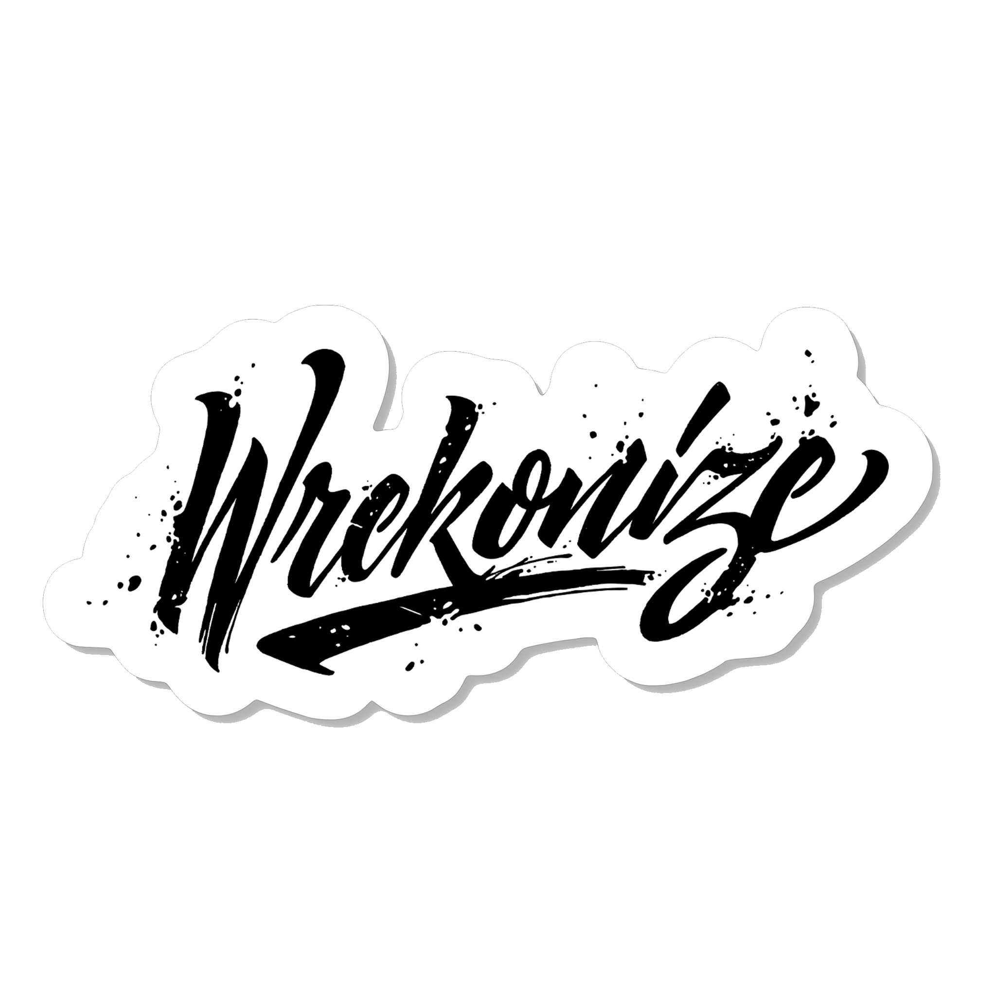 Wrekonize Logo Sticker